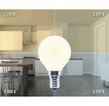 Klotlampa FLAIR LED G45 E14 4W(40W) 470lm 2700K varmvit dimbar matt-thumb-2