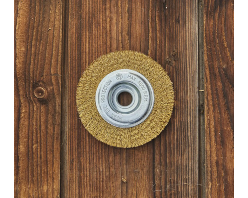 Stålborste med maximalt 4500 varv per minut för borrmaskinen