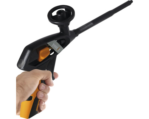 Handskumpistol med manöverratt och handtag