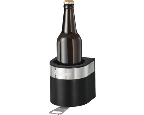 Flaskkylare med flaska och integrerad flasköppnare