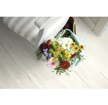 Laminatgolv Creston vit ek