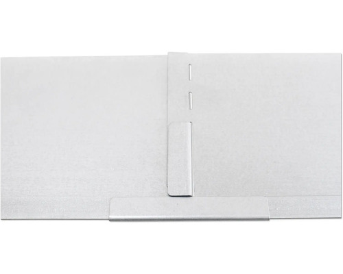 Detaljvy av en metallfasad med fästelement