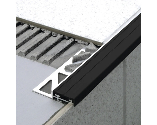 Kakelavslutningsprofil med kakel