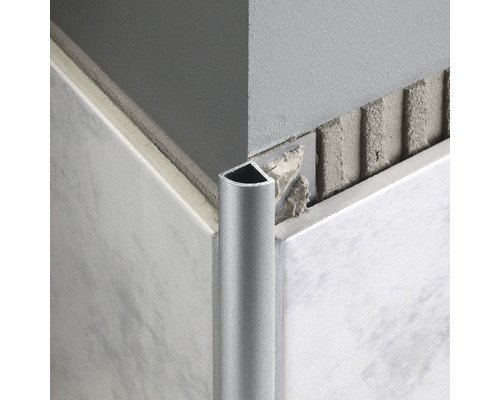 Hörnprofil av aluminium för kakel