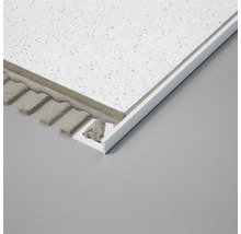 Kakellist DURAL Durosol DSP 1030 vit PVC 250cm 10mm avslutsprofil