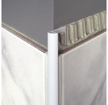 Kakellist DURAL Durondell DRAC 1030 vit aluminium 250cm 10mm rund-profil
