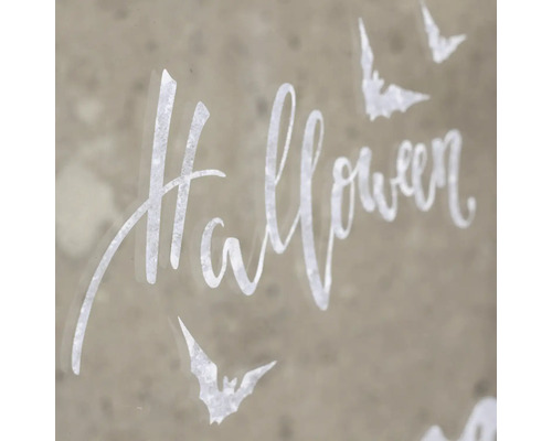Halloween bokstäver och fladdermus motiv