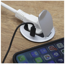 Inbyggnadsuttag schuko + USB C