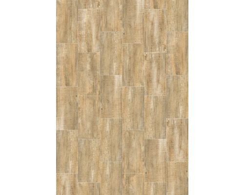 Lagda golvplattor med träutseende