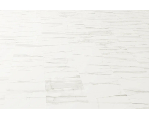 Lagda vinylgolvplattor med marmordekor