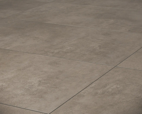 Lagt klinkergolv av stengods