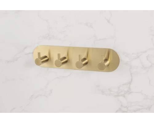 Vägghängare med fyra krokar