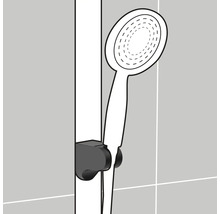 Handdusch med hållare för väggmontering