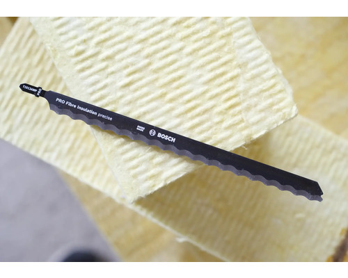Bosch sticksågblad för skärning av isoleringsmaterial