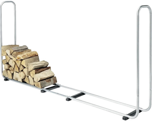 Vedförvaringsställ med vedträn