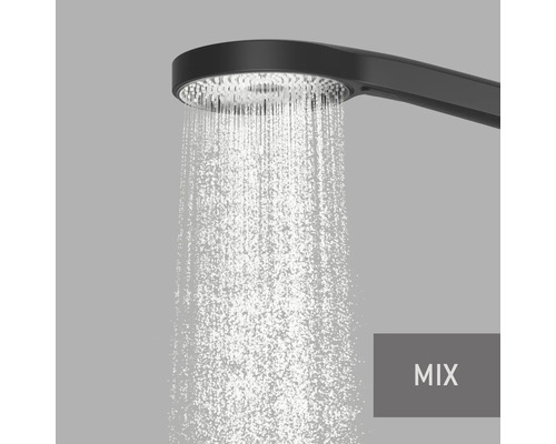 Duschhuvud med vattenstråle