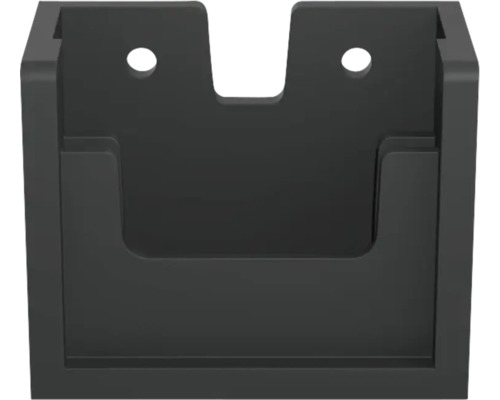 Broschyrhållare av plast för väggmontering