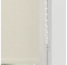 Rullgardin SOLUNA mörkläggande linnebeige 40x190cm