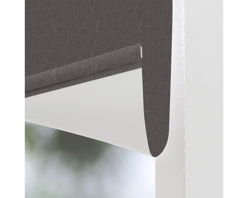 Grå mörkläggningsgardin för fönster