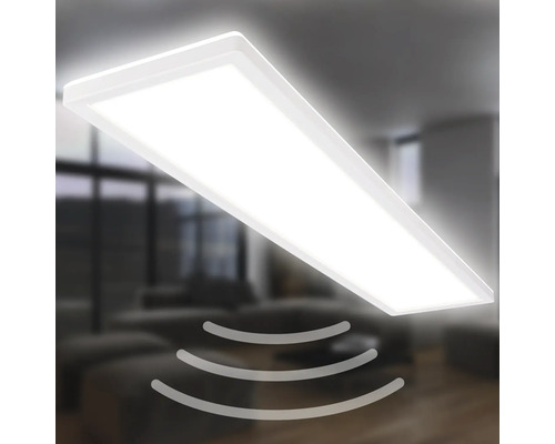 Rektangulär LED taklampa med rörelsesensor