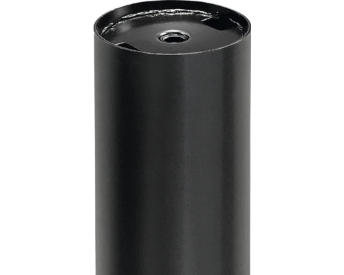 Svart stativ för brevlådor