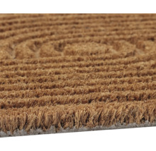 Dörrmatta i kokosfiber med mönster