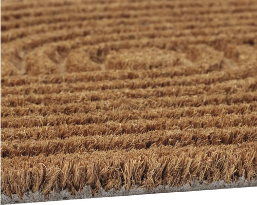 Dörrmatta i kokosfiber med mönster