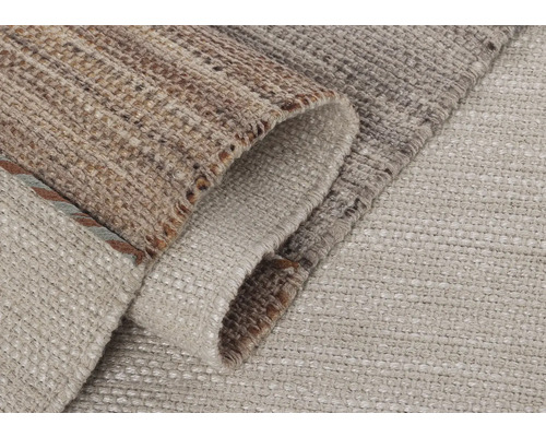 Detaljvy av en vävd matta