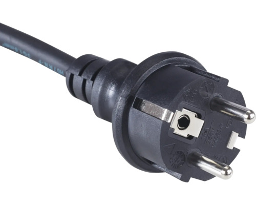 Schuko-kontakt med kabel