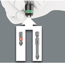 Skruvmejselbits med bitshållare Wera Logo