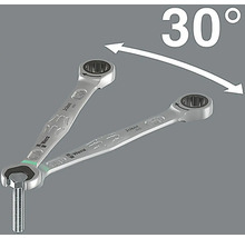 Bild av en skiftnyckel med spärrfunktion och 30 graders rotationsvinkel
