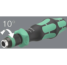 Wera logotyp skruvmejsel med 10 graders svängområde