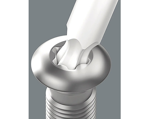 Skruv med invändig mångkantskalle och verktyg i bruk