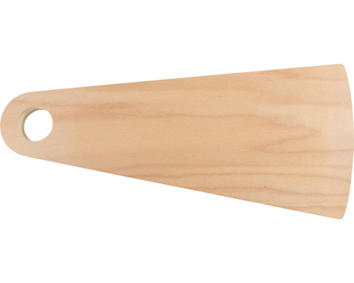 Skärbräda i trä med handtagshål