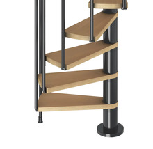 Spiraltrappa PERTURA Arissa bok multiplex 11 steg Ø140cm