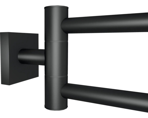 Handdukstork med svängbara armar för väggmontering