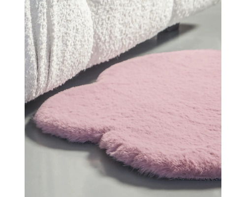 Rosa matta i form av en björntass