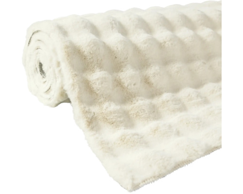 Rullad matta med noppstruktur