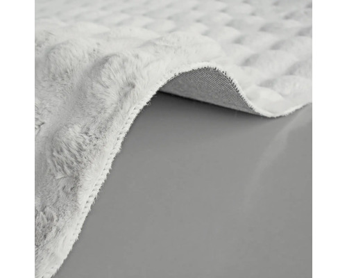 Mjuk badrumsmatta med geometriskt mönster