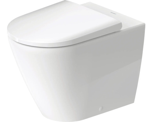 Vägghängd toalett med djup spoling och lock