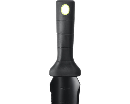 Trädgårdsspade med handtag och upphängningshål