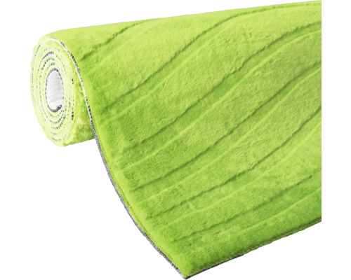 Rullad gångmatta med ribbad struktur