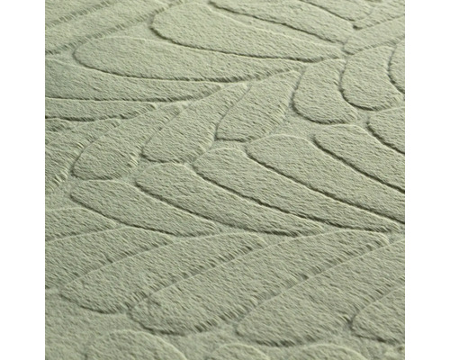 Närbild av en matta med bladmönster