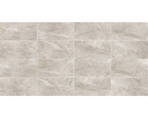 Rektangulära plattor med marmorstruktur, lagda i ett rutnät