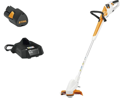 Stihl batteridriven grästrimmer med batteri och laddare