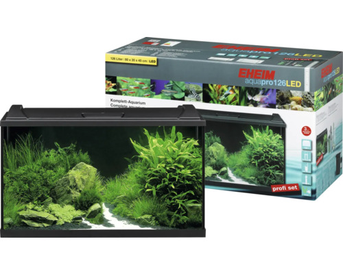 Eheim Aquapro 126 LED akvarium komplett set med tillbehör