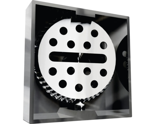 Avloppsventil med sil för handfat