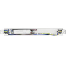 LED-driftdon med kablage i ett vitt hölje