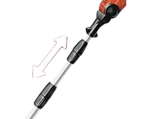 Förlängningsskaft för trädgårdsredskap