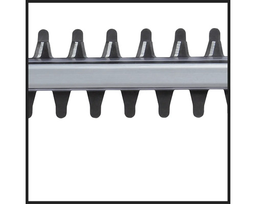 Detalj av knivbalk på en häcksax